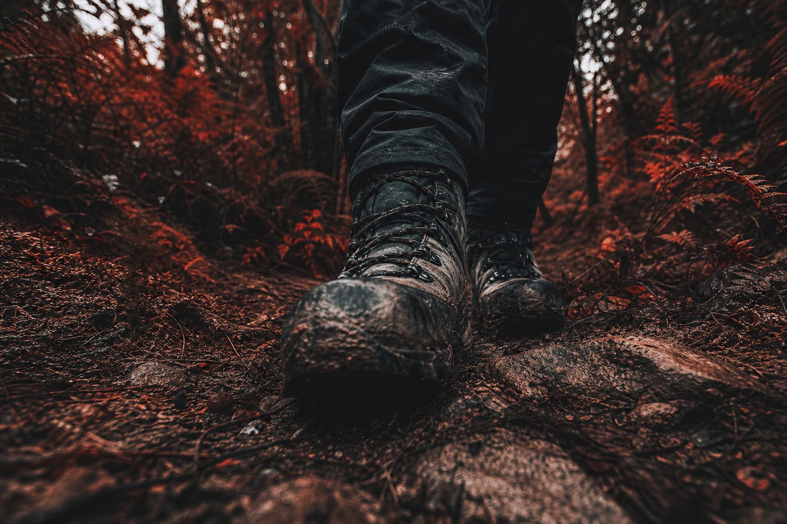Forest walking path explored by Sparknnboostin walkers